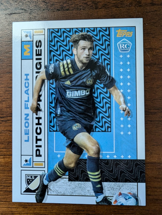 Leon Flach - Philadelphia Union - Topps Major League Soccer - #59 - Rookie - Pitch Prodigies