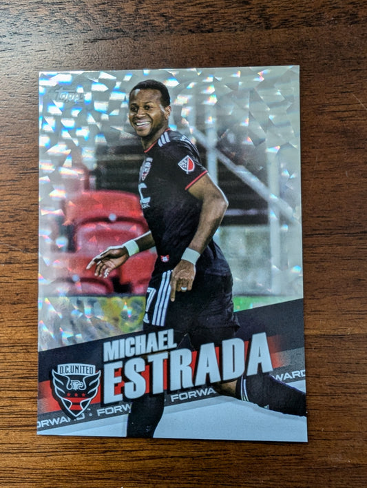 Michael Estrada - D.C. United - Topps Major League Soccer - #200 - Icy White Foil