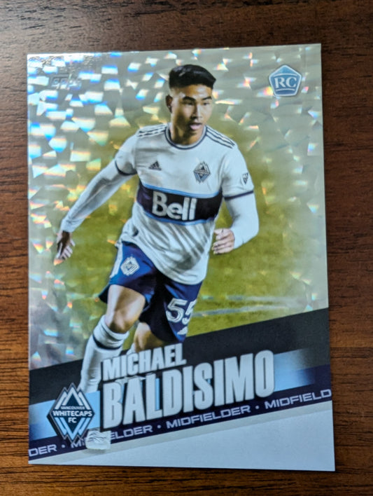 Michael Baldisimo - Vancouver Whitecaps - Topps Major League Soccer - #196- Icy White Foil