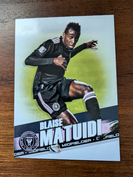 Blaise Matuidi - Inter Miami CF - Topps Major League Soccer - #137