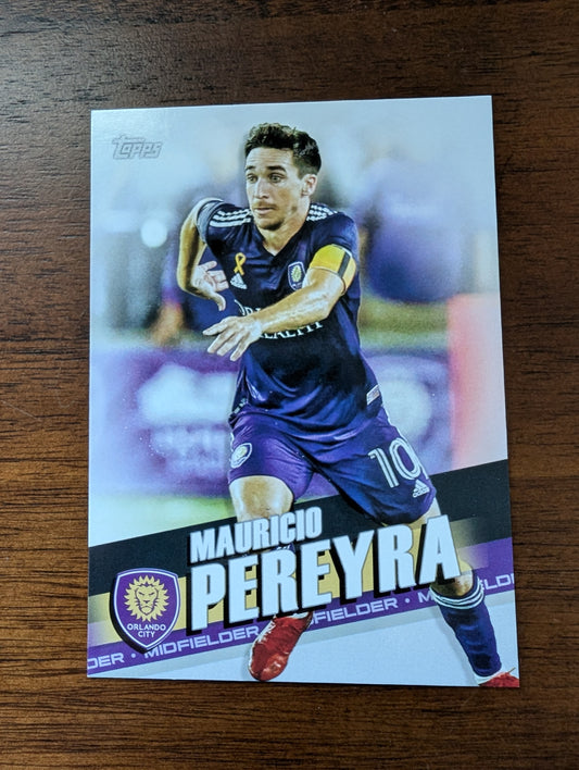 Mauricio Pereyra - Orlando City SC - Topps Major League Soccer - #53