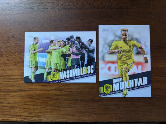 2022 MLS Base Nashville SC #13 + #97