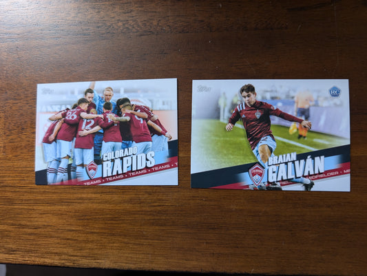 2022 MLS Base Colorado Rapids #100 + #131