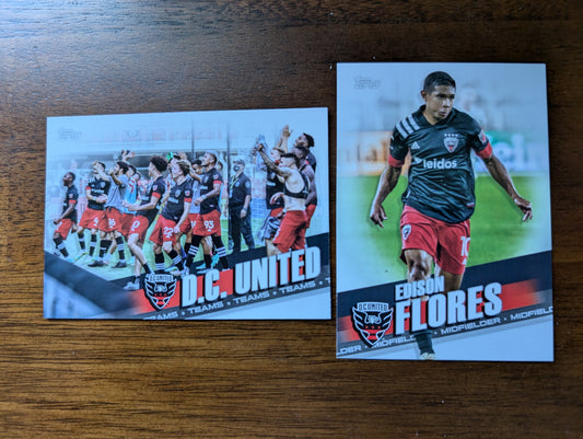 2022 MLS Base D.C. United #138 + #190