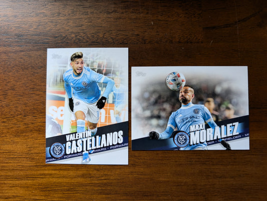 2022 MLS Base New York City FC #39 + #175