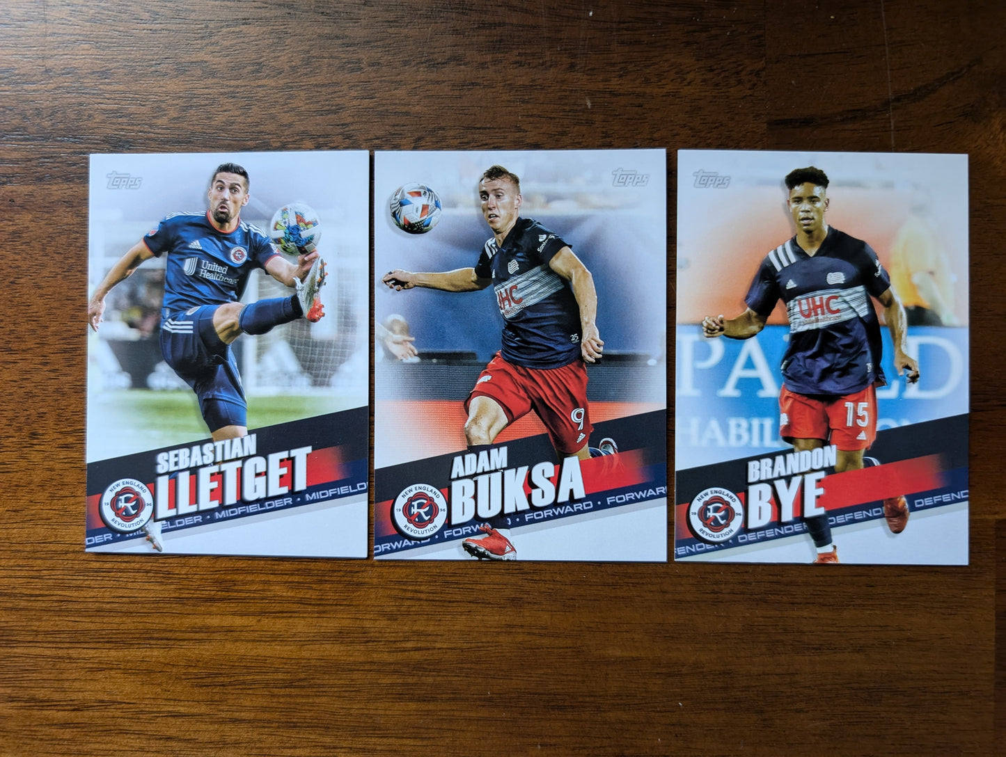 2022 MLS Base New England Revolution #45 + #111 + #128