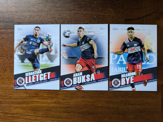 2022 MLS Base New England Revolution #45 + #111 + #128
