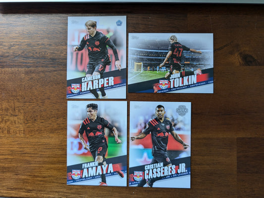 2022 MLS Base New York Red Bulls #7 + #109 + #122 + #197