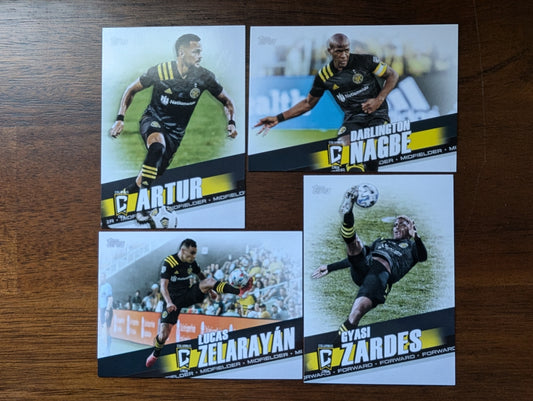 2022 MLS Base Columbus Crew SC #31 + #52 + #79 + #150