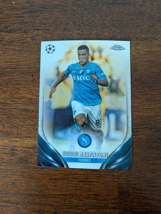 Giacomo Raspadori - SSC Napoli - Topps Chrome - #149