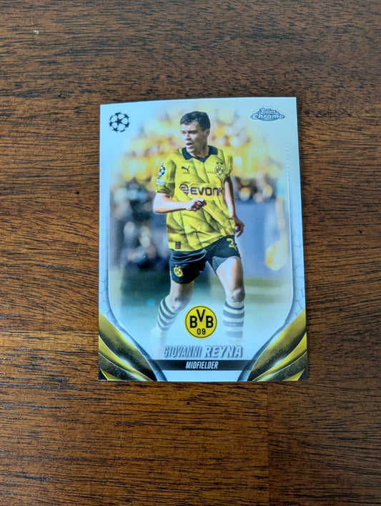 Giovanni Reyna - Borussia Dortmund - Topps Chrome - #174