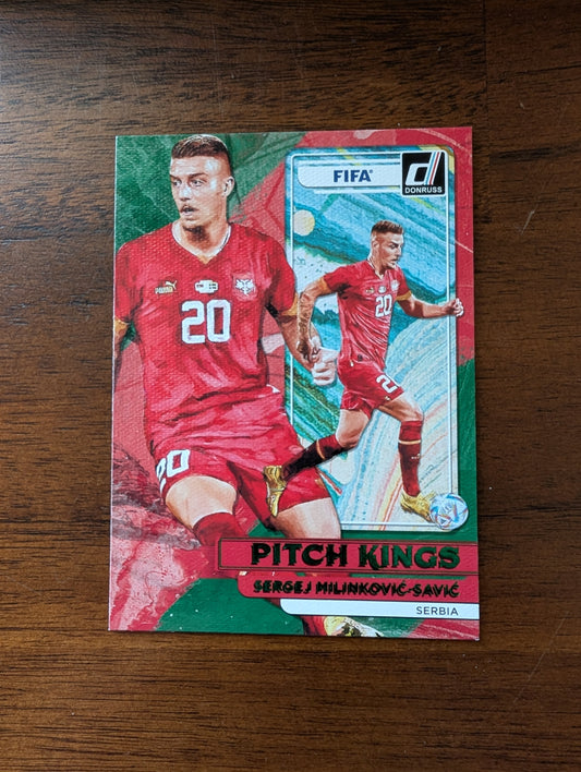 FIFA 2022-23 Panini Donruss - Sergej Milinkovic-Savic - Pitch Kings - #20 - Serbia