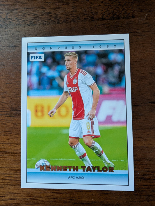 FIFA 2022-23 Panini Donruss - Donruss 1992 - Kenneth Taylor - AFC Ajax - #22