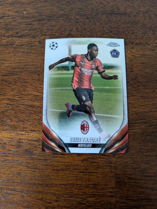 Chaka Traore - AC Milan - Topps Chrome - #25 - Rookie
