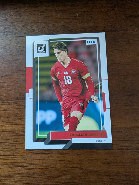 FIFA 2022-23 Panini Donruss - Base - Dusan Vlahovic #105 - Serbia